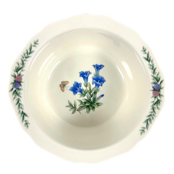 Noritake Conservatory Gala Cuisine 7915 Japan Large Round Serving Bowl-Excellent - Picture 4 of 6